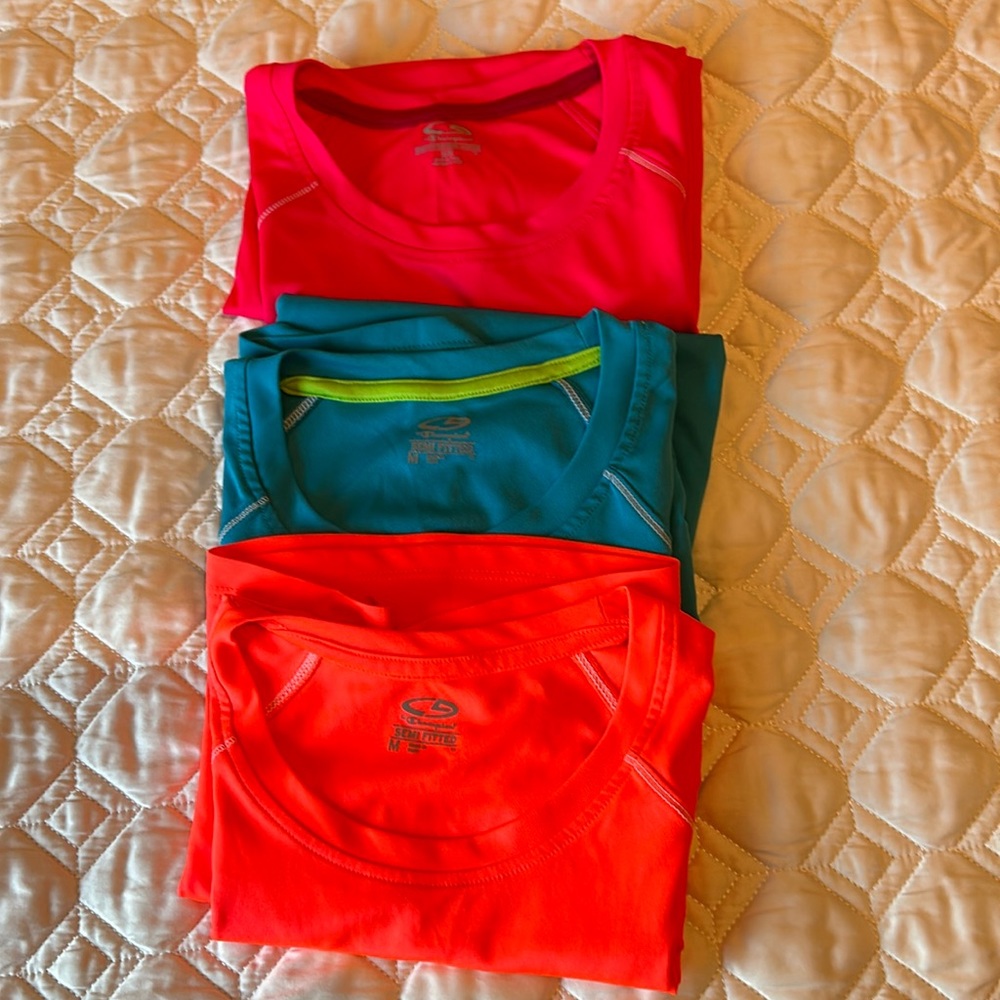 Lot of 3 size medium Champion workout t’s. Sleeveless, size medium.